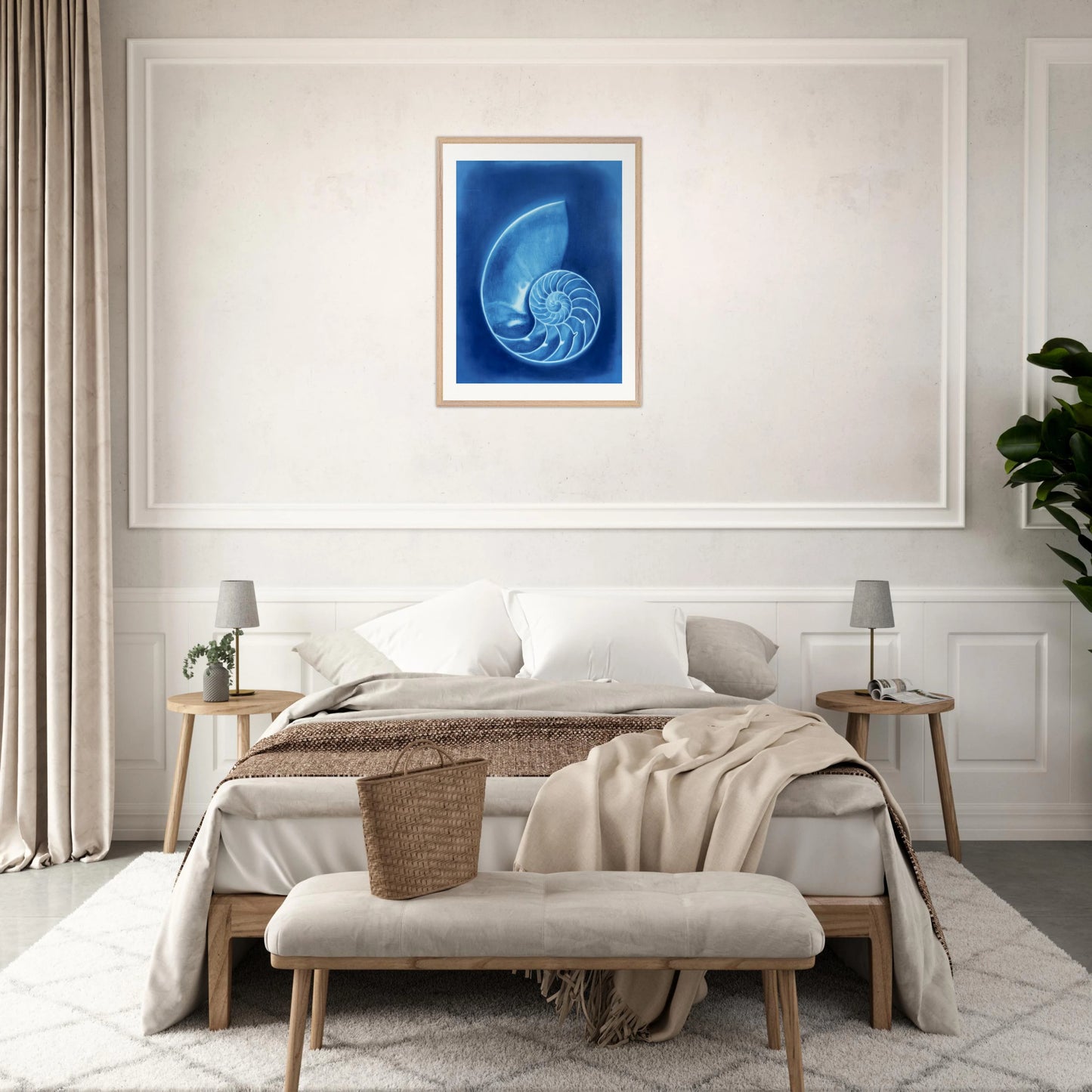Nautilus - Gerahmter Kunstdruck