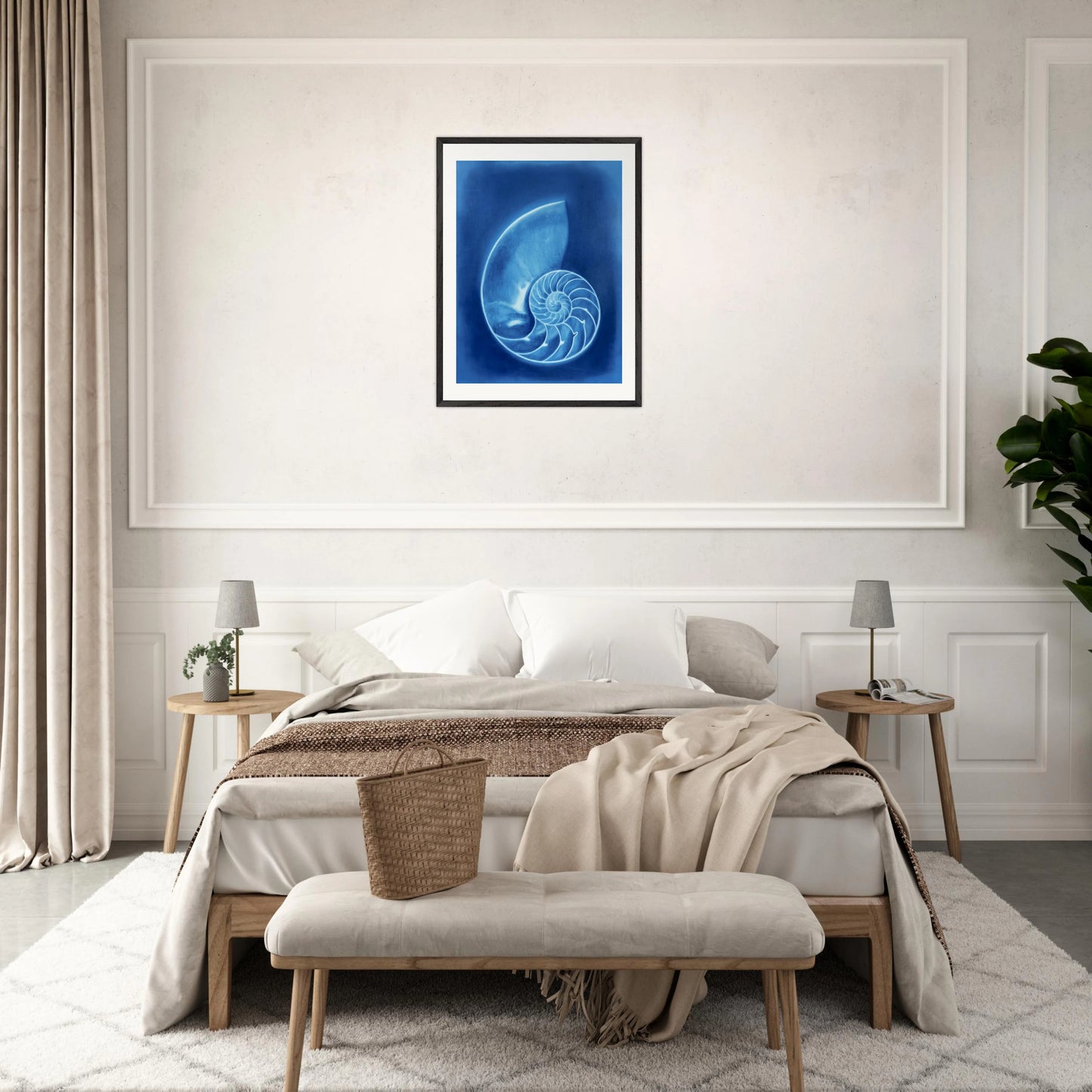 Nautilus - Gerahmter Kunstdruck