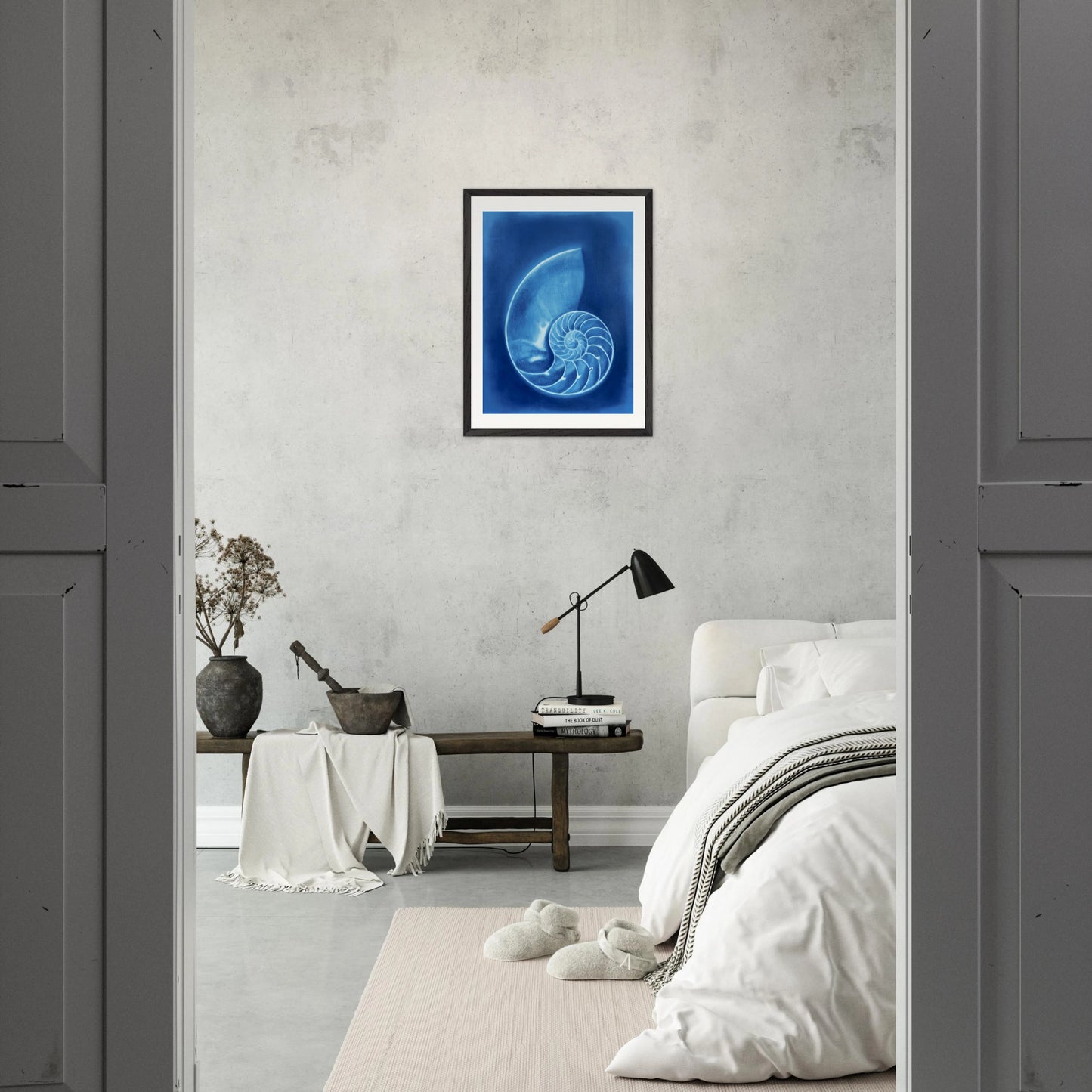 Nautilus - Gerahmter Kunstdruck