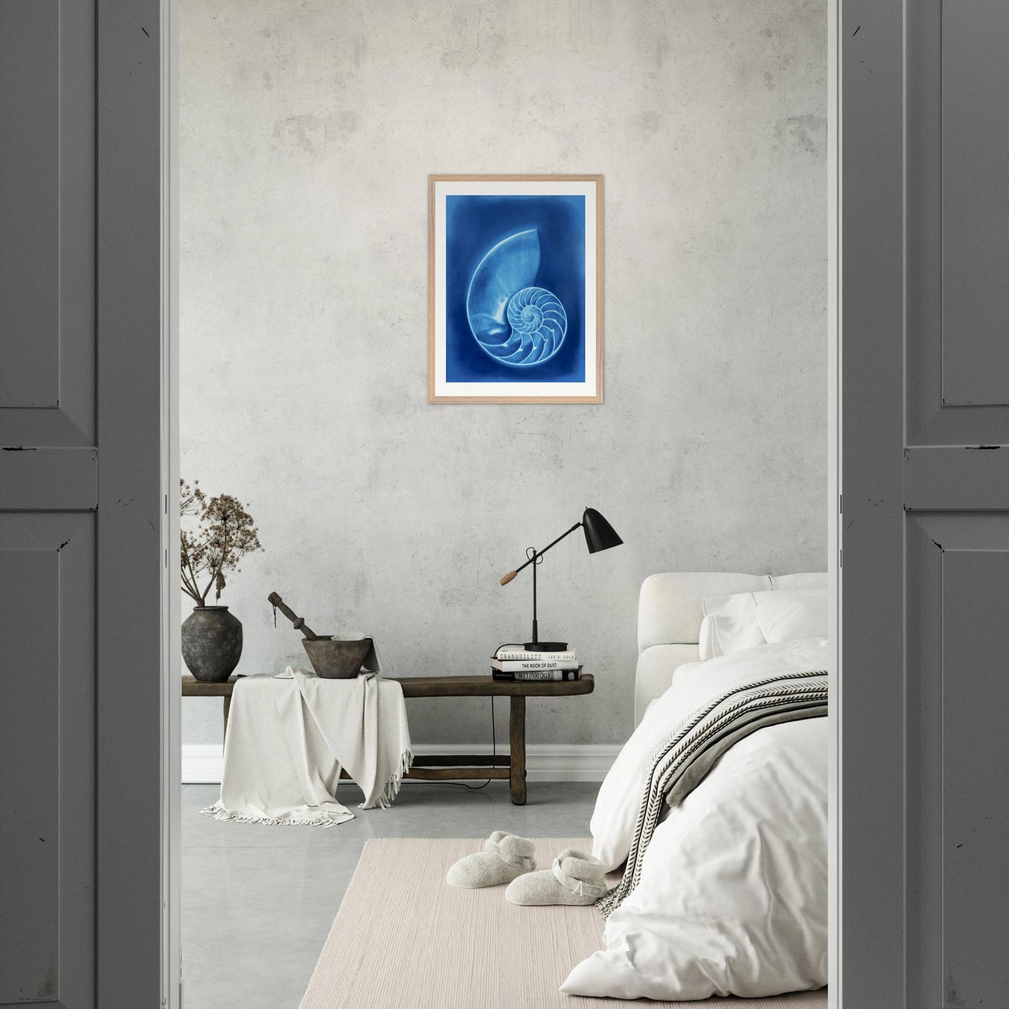 Nautilus - Gerahmter Kunstdruck
