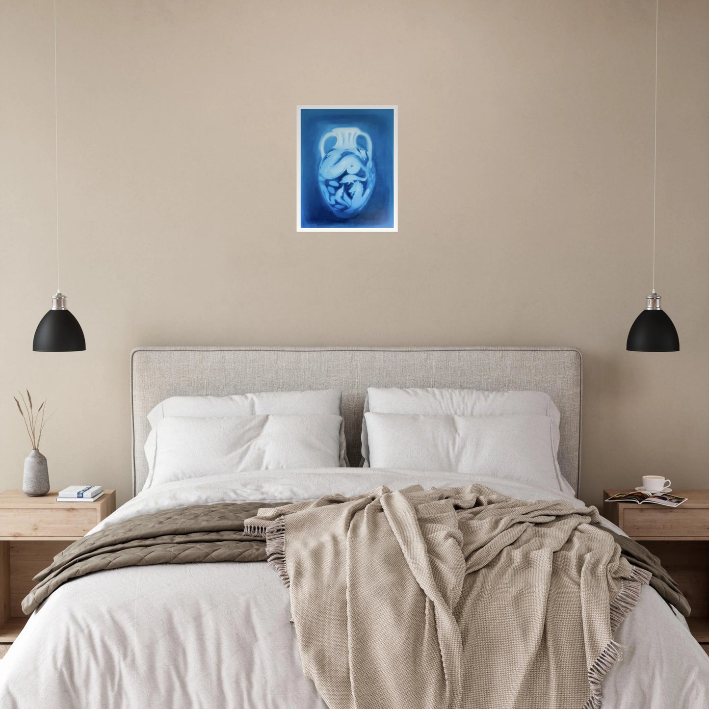 Etruskische Amphore - Kunstdruck