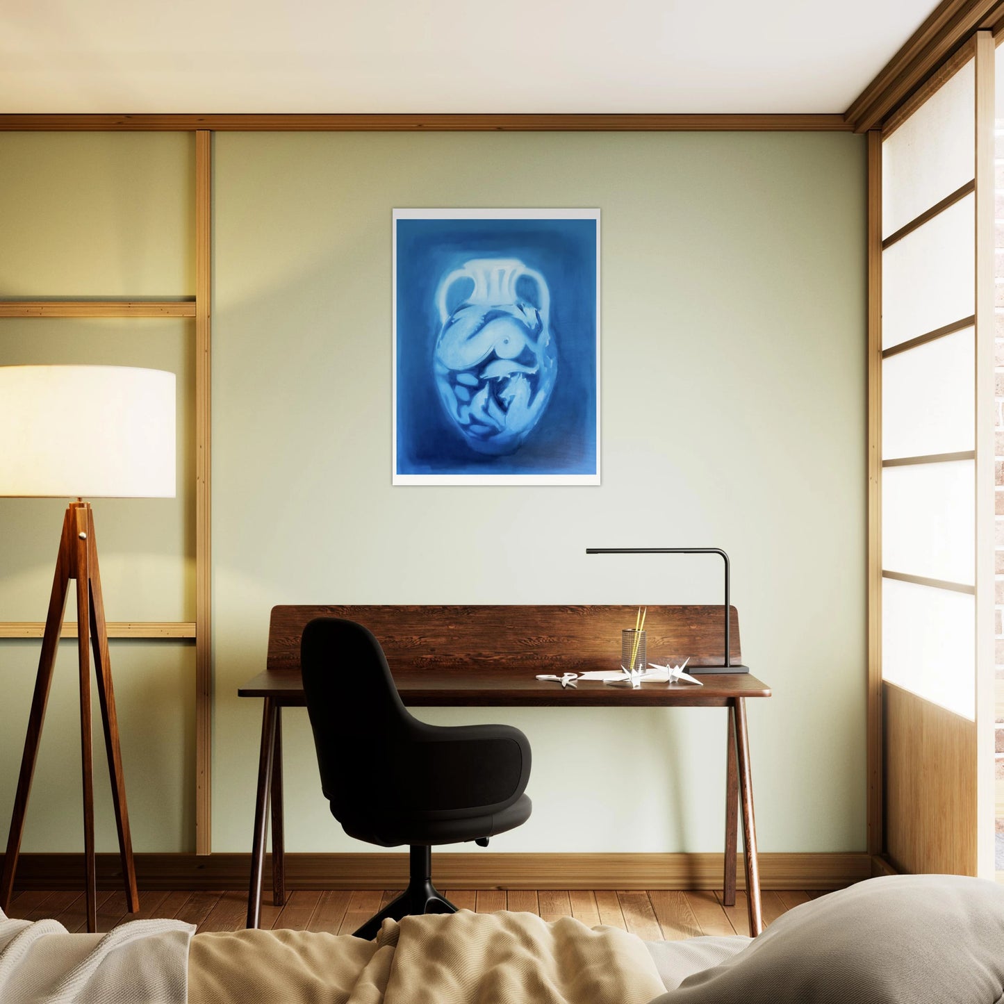 Etruskische Amphore - Kunstdruck