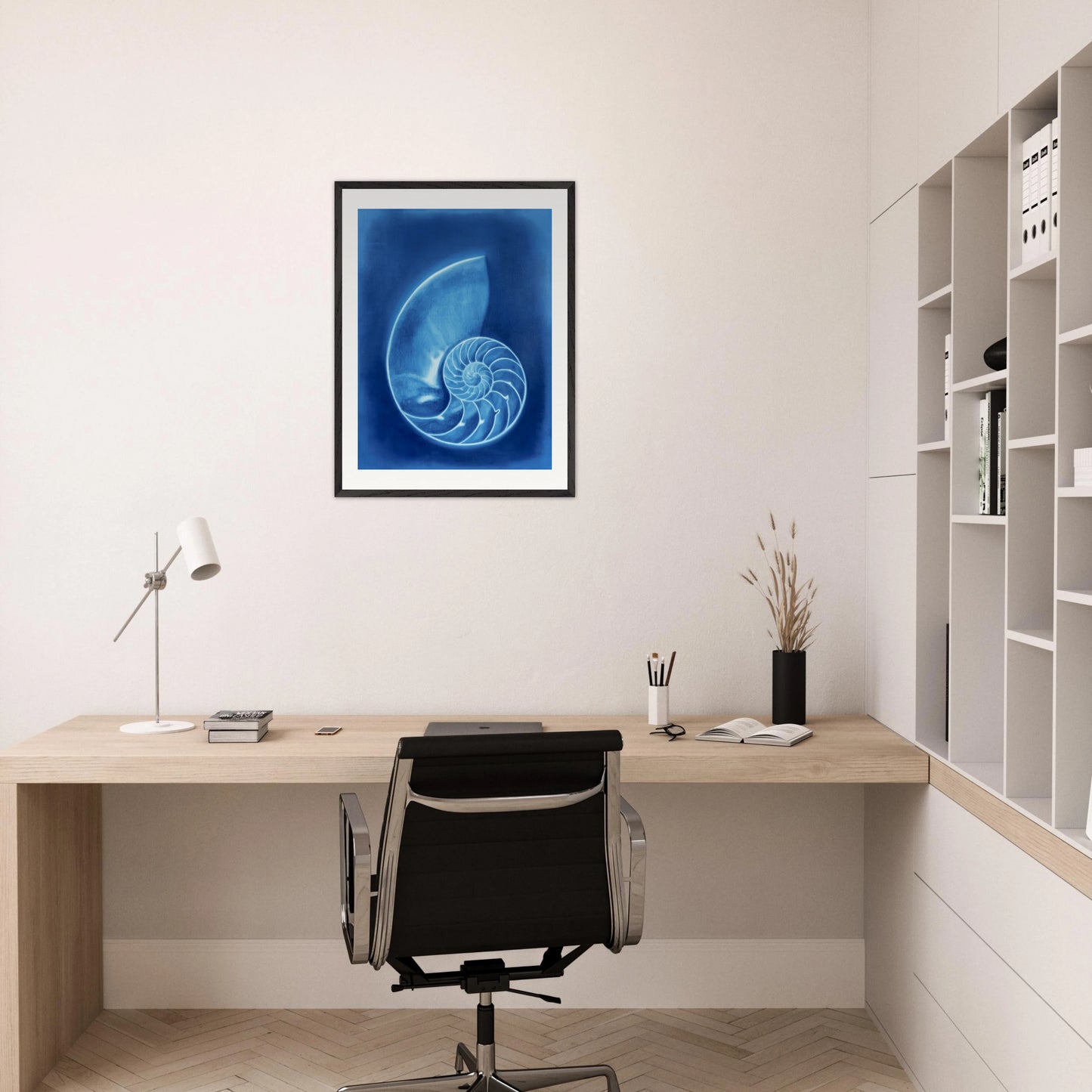 Nautilus - Gerahmter Kunstdruck