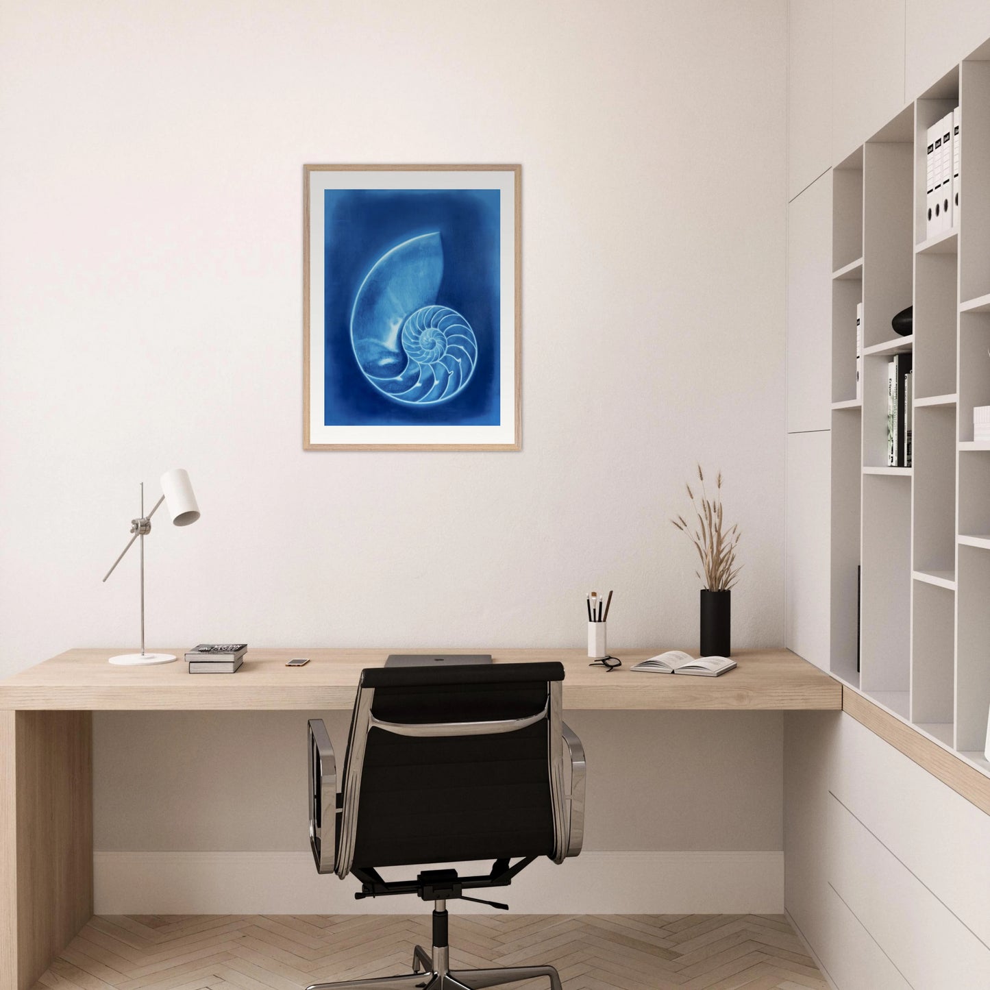Nautilus - Gerahmter Kunstdruck