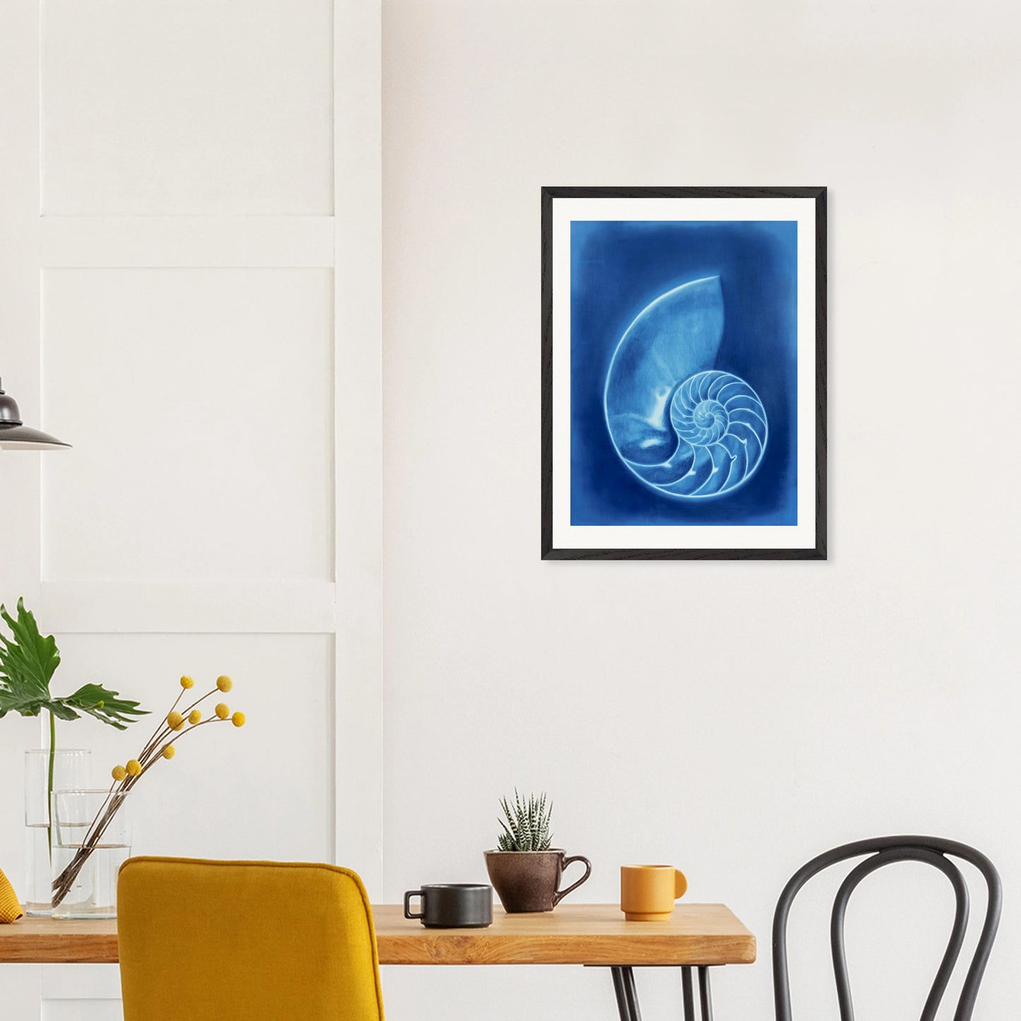 Nautilus - Gerahmter Kunstdruck