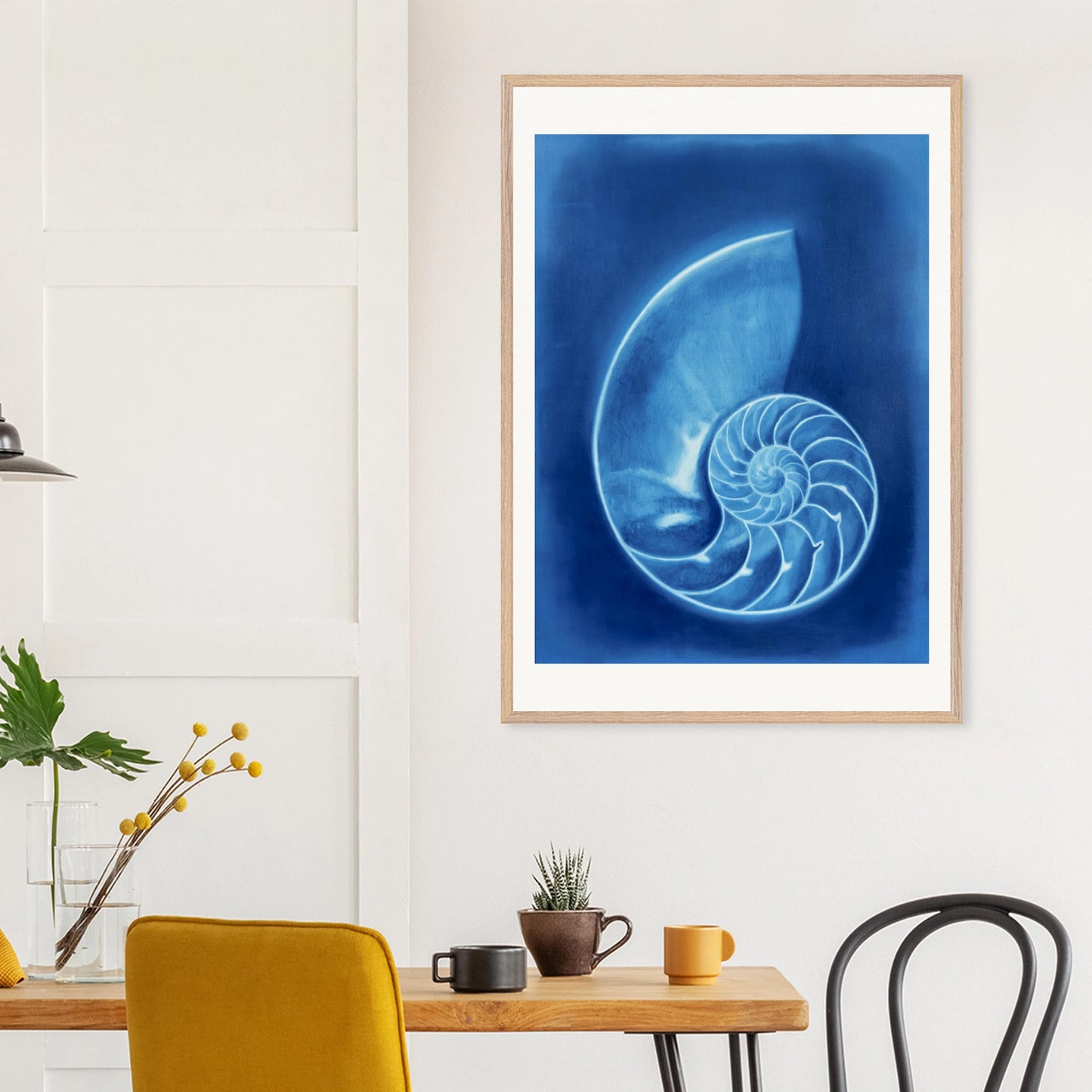 Nautilus - Gerahmter Kunstdruck