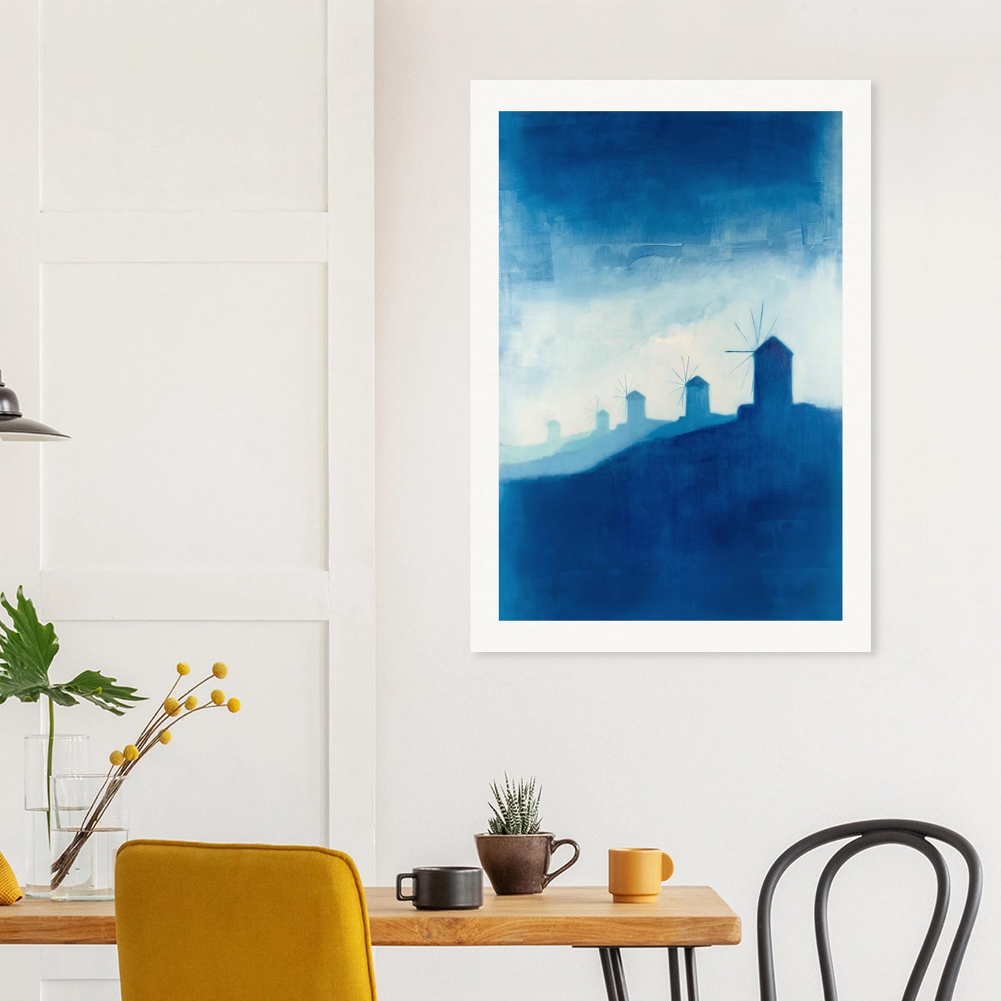 Windmühlen auf Mykonos - Fine Art Print