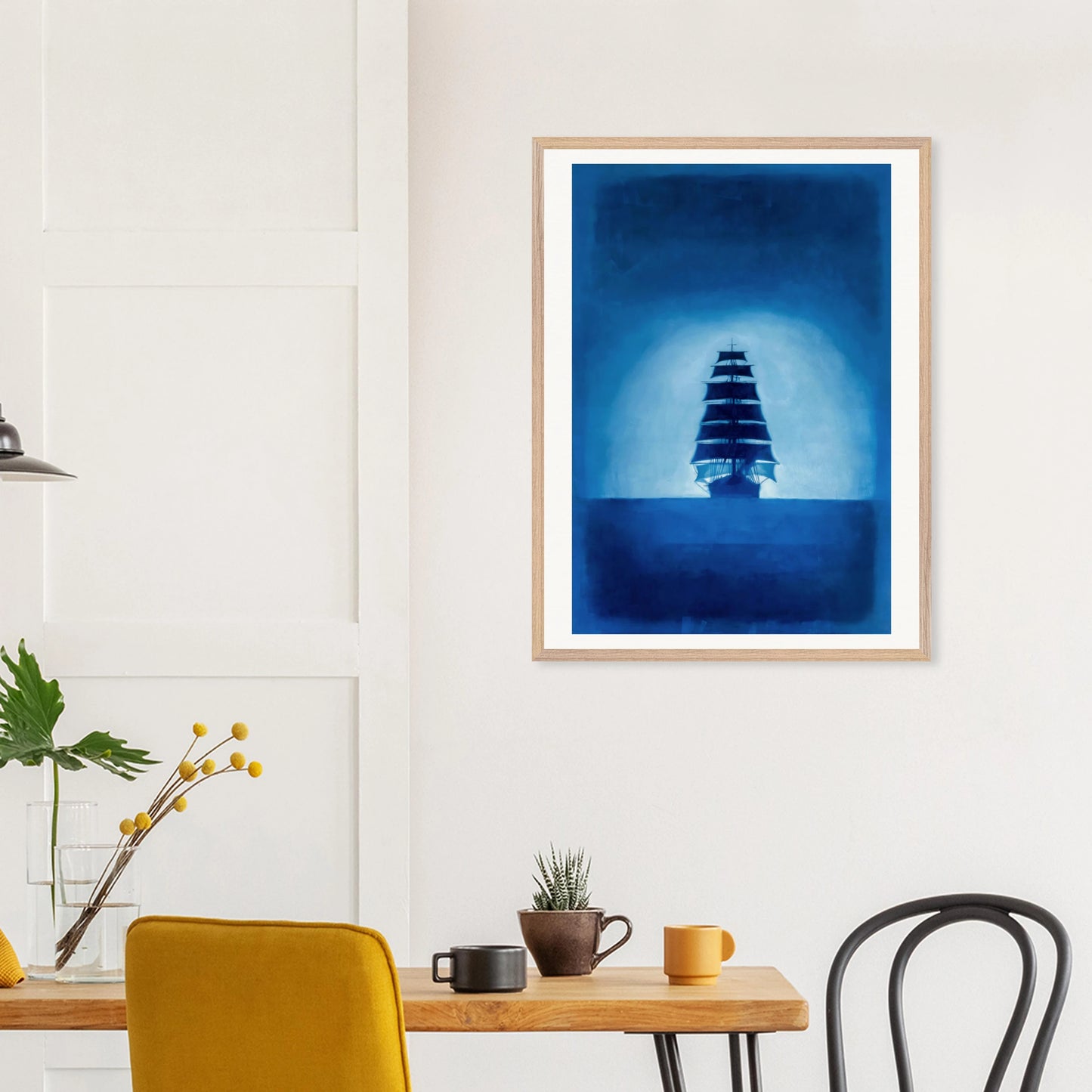 Nostos (Heimkehr) – Gerahmter Kunstdruck