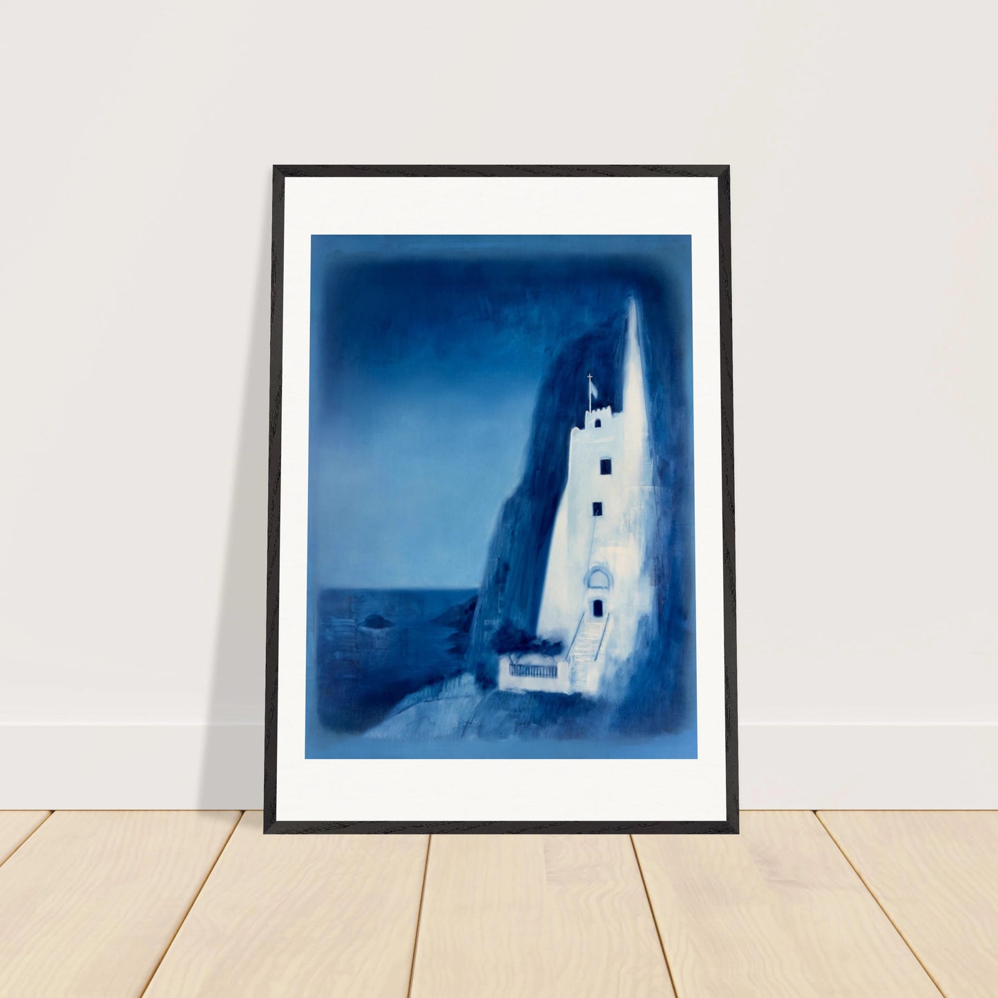 Kloster auf Amorgos – Gerahmter Kunstdruck