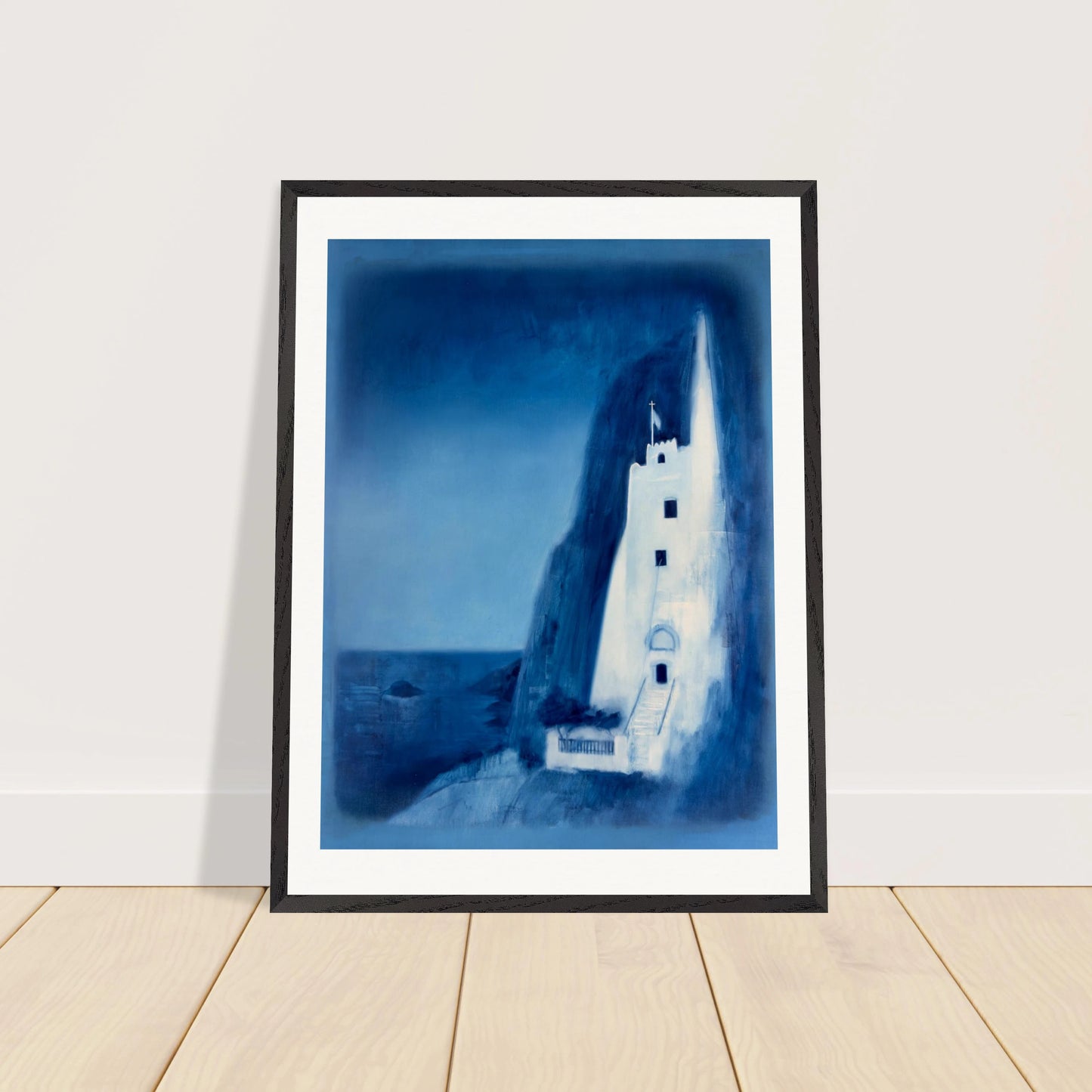 Kloster auf Amorgos – Gerahmter Kunstdruck