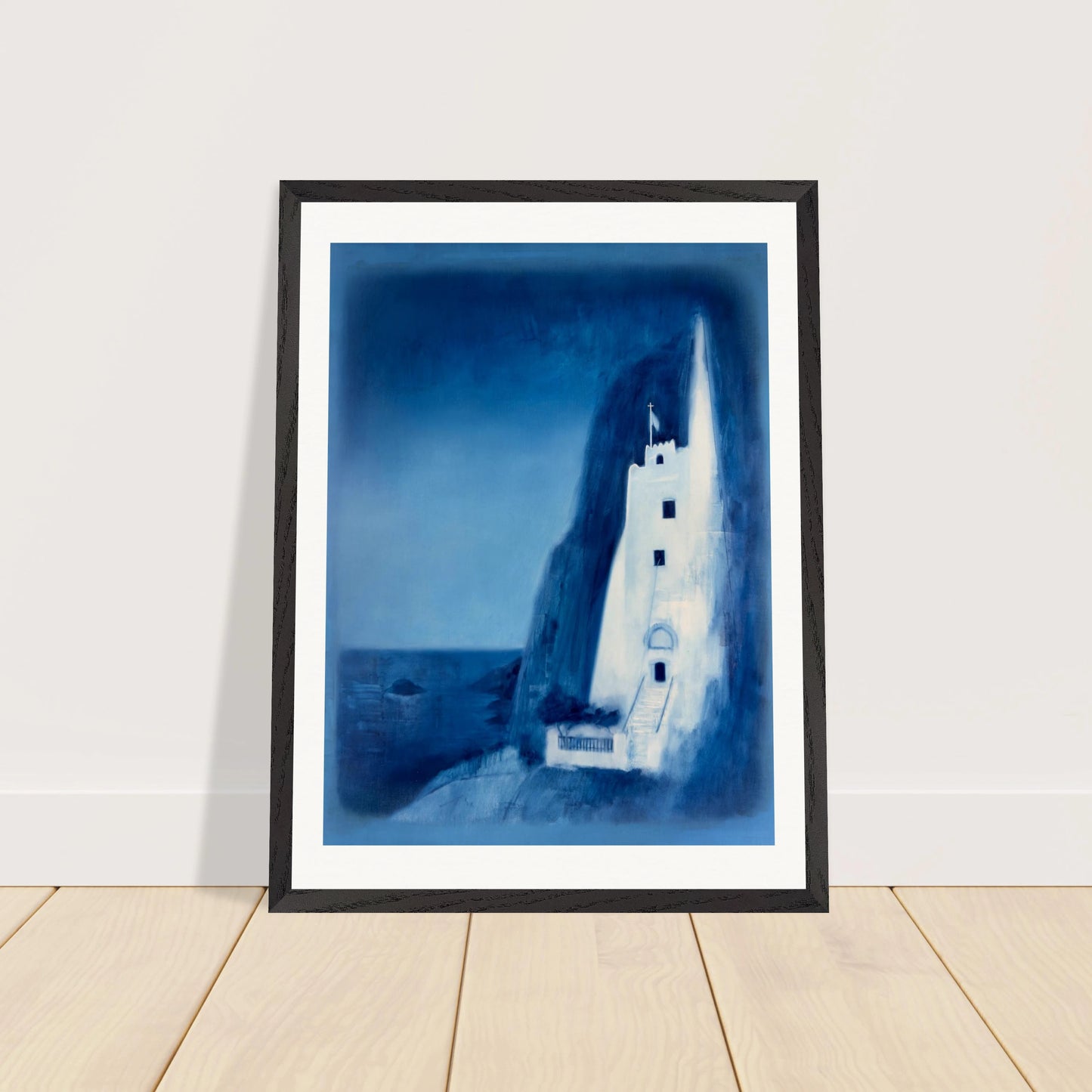 Kloster auf Amorgos – Gerahmter Kunstdruck