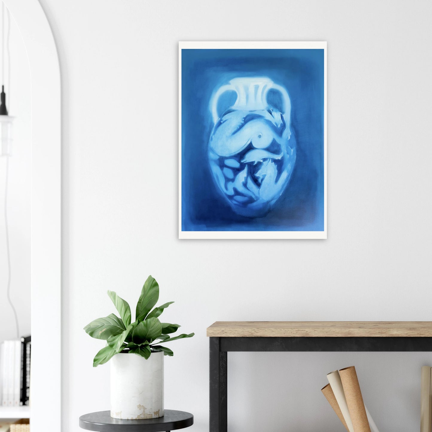 Etruskische Amphore - Kunstdruck