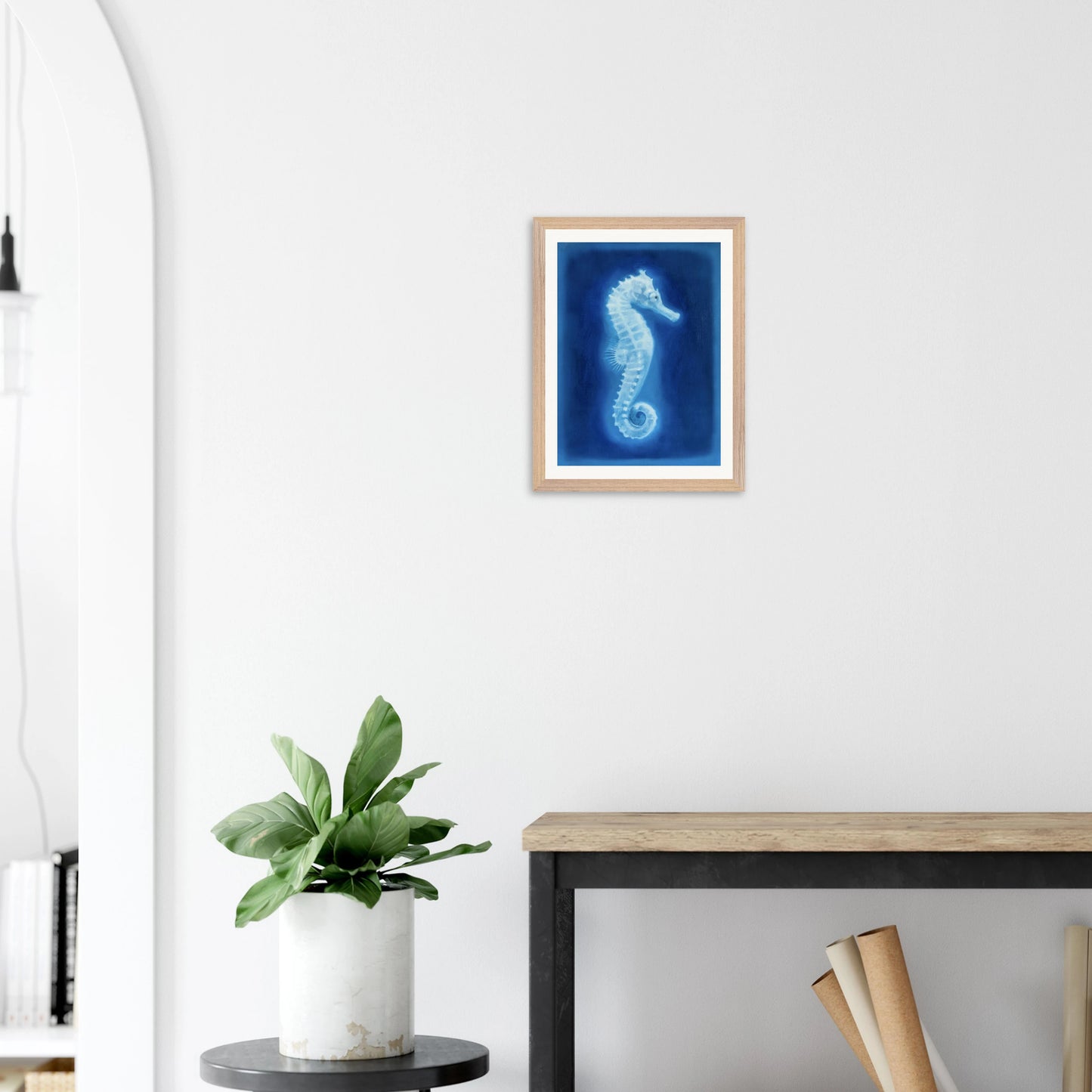 Nautilus - Gerahmter Kunstdruck