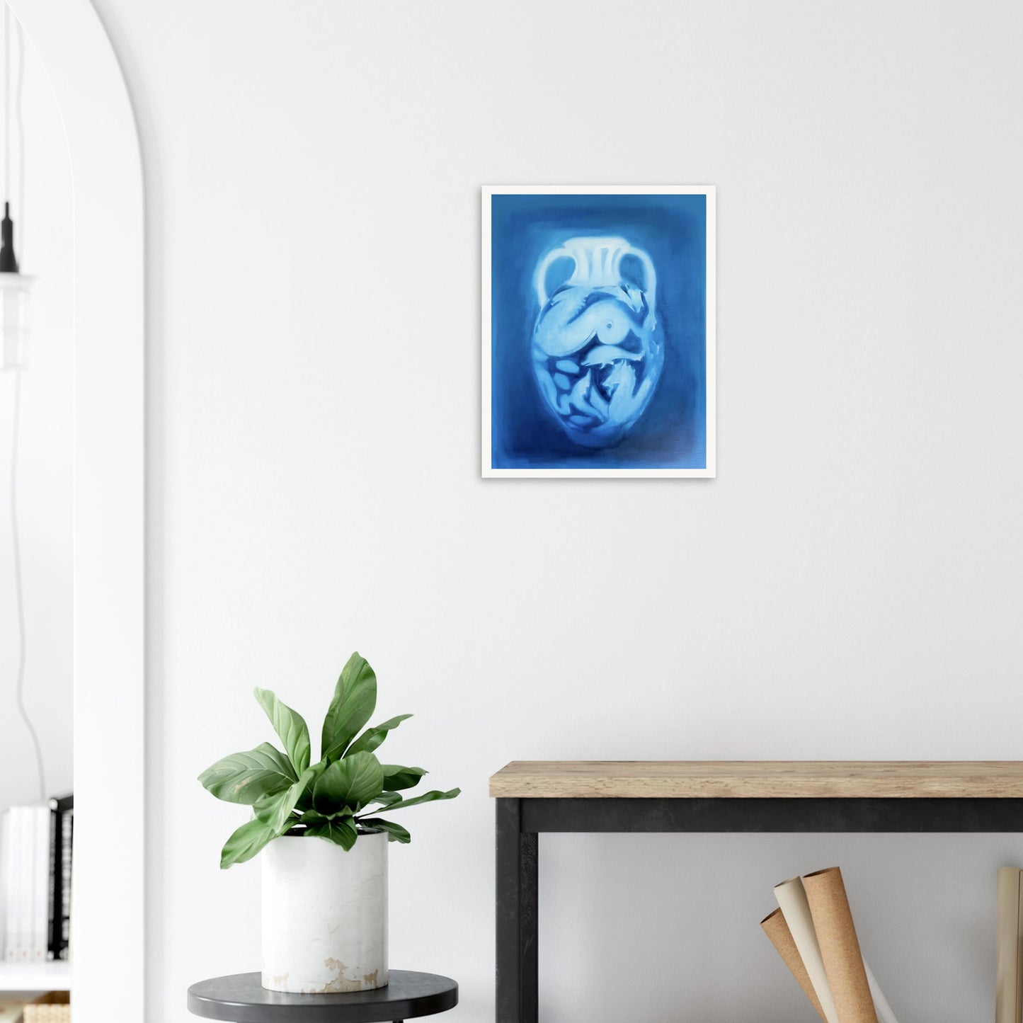 Etruskische Amphore - Kunstdruck
