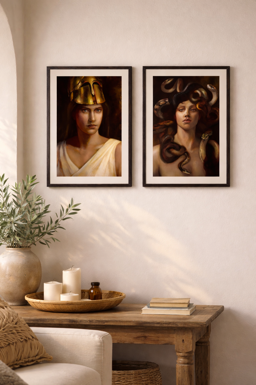 Athena — Framed Art Print