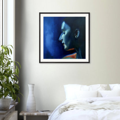 The Dancer framed print – room scene
