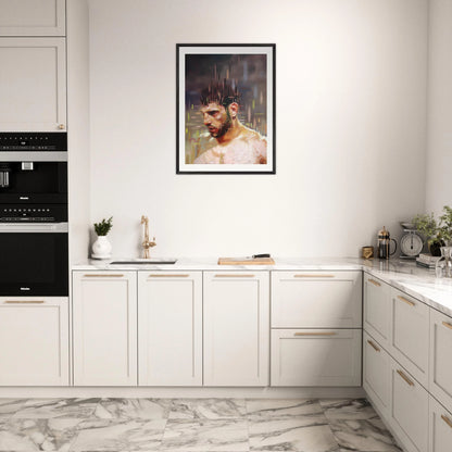Entropy framed print – room scene
