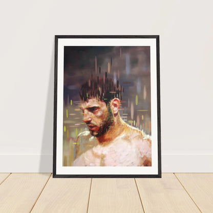 Entropy framed print – room scene