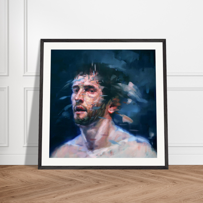 Midnight framed print – room scene
