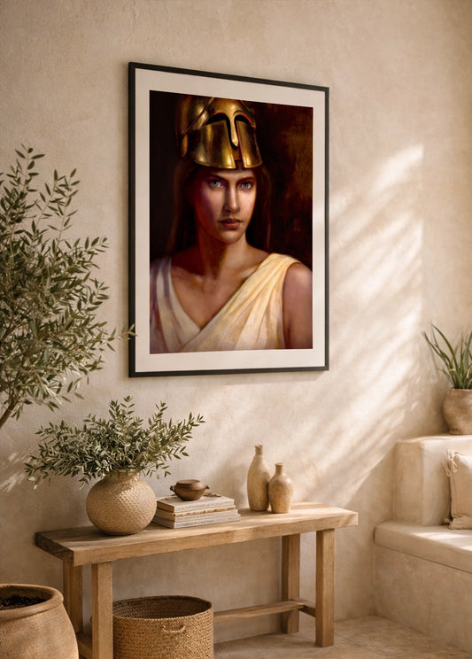 Athena — Framed Art Print