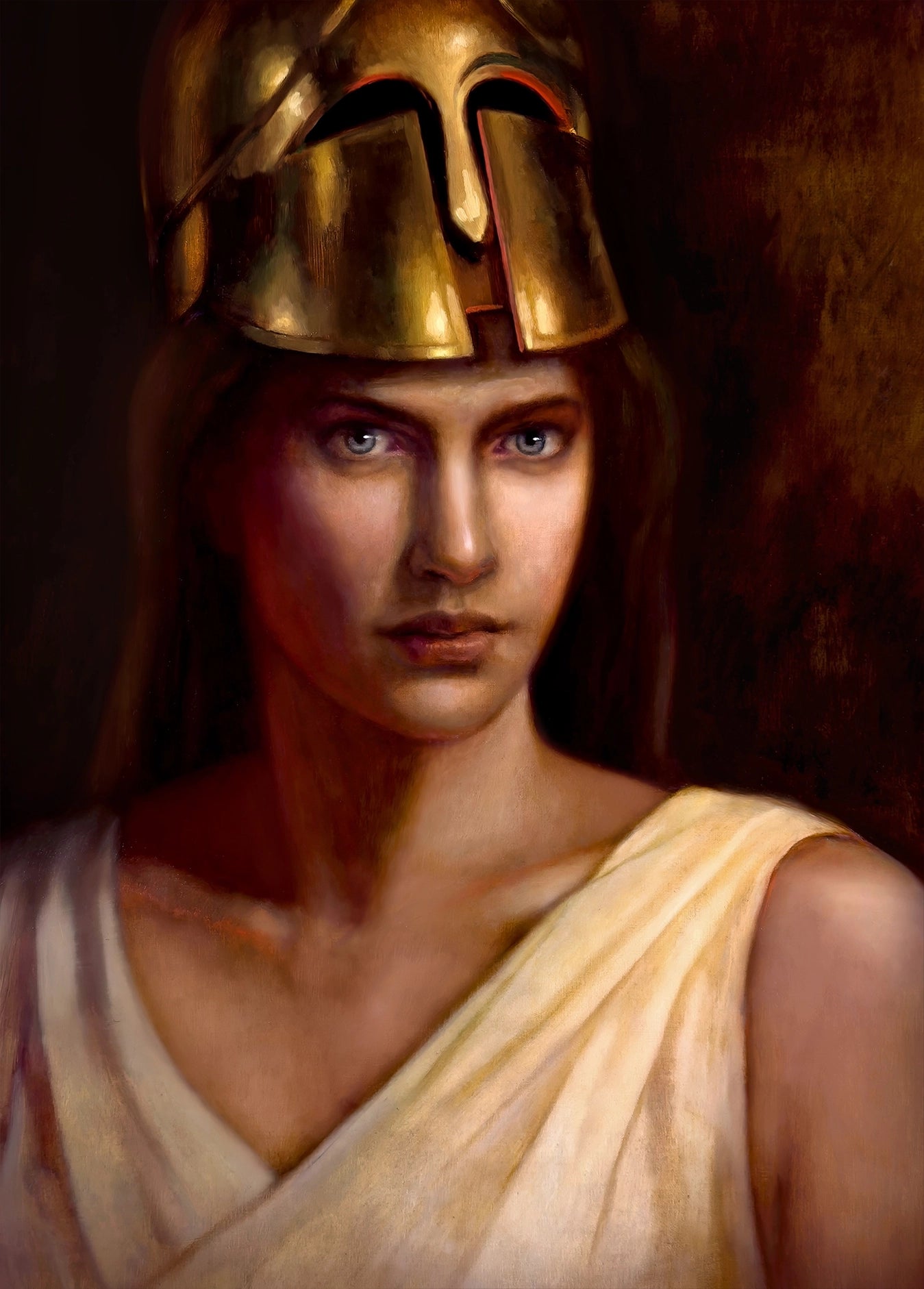 Athena unframed print – close-up showing print quality and detail