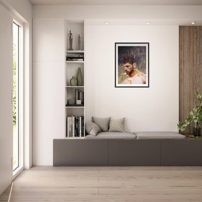 Entropy framed print – room scene