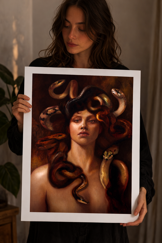 Medusa - Unframed Art Print